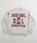 Cash Only Authority Crewneck Sweatshirt in Ash