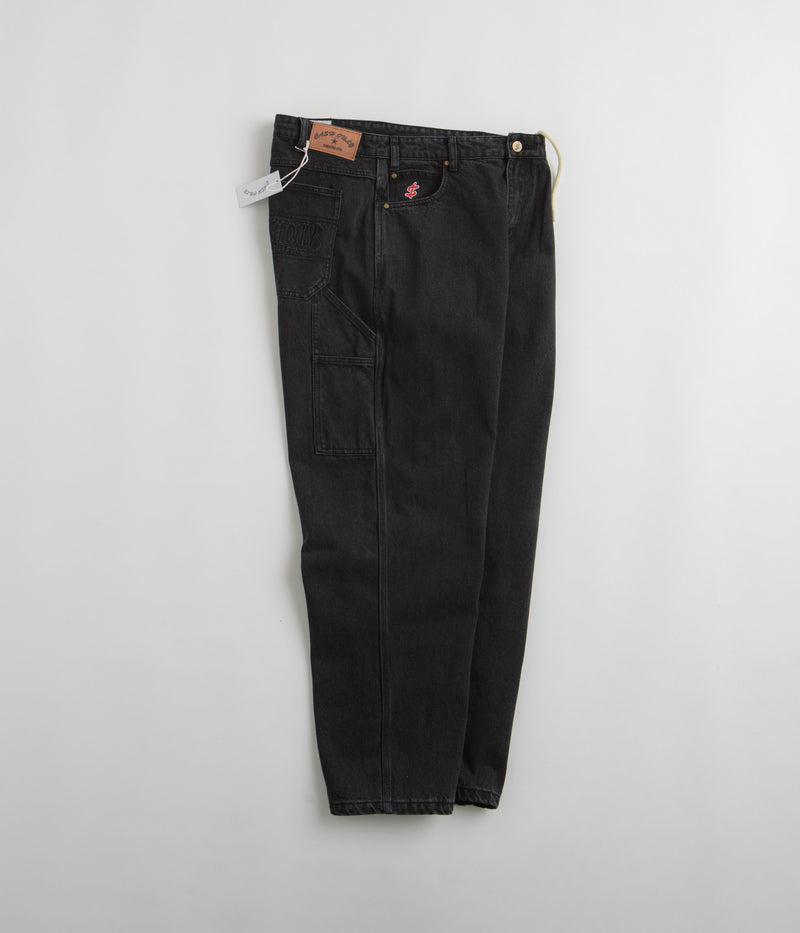 Cash Only Bone Jeans in Black