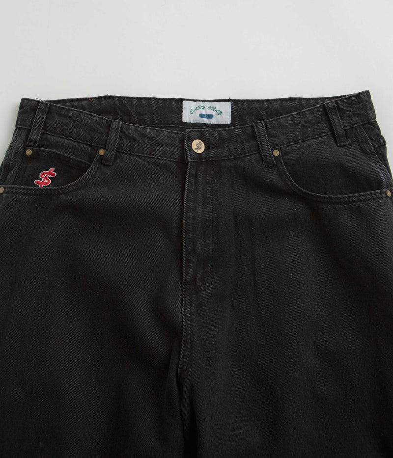 Cash Only Bone Jeans in Black