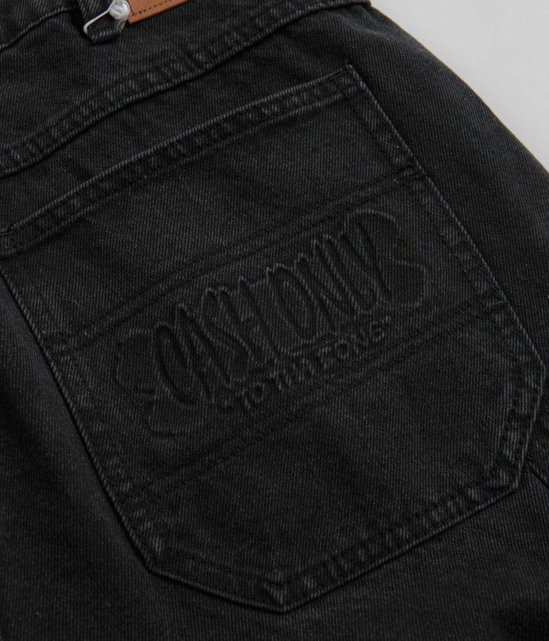 Cash Only Bone Jeans in Black