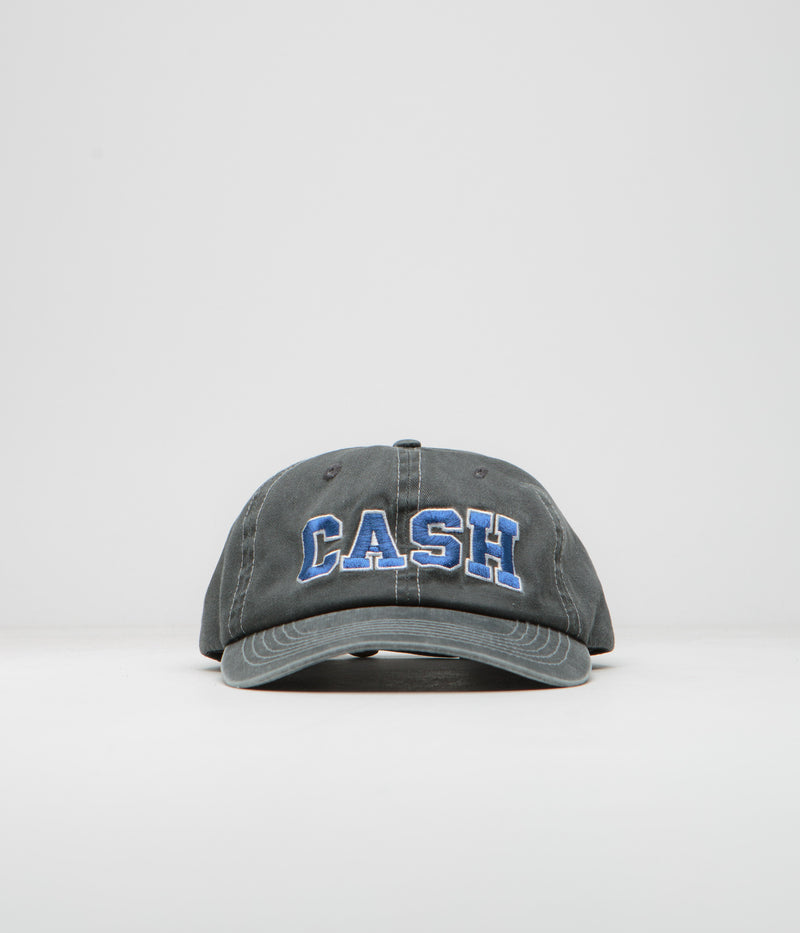 Cash Only Campus Cap in Black and Blue