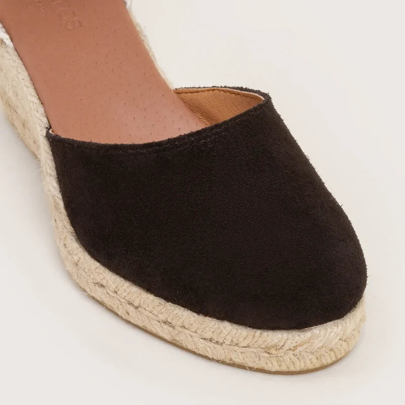 Catalina - Black Suede