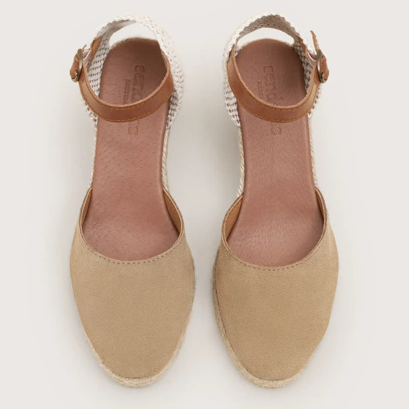 Catalina - Taupe Suede
