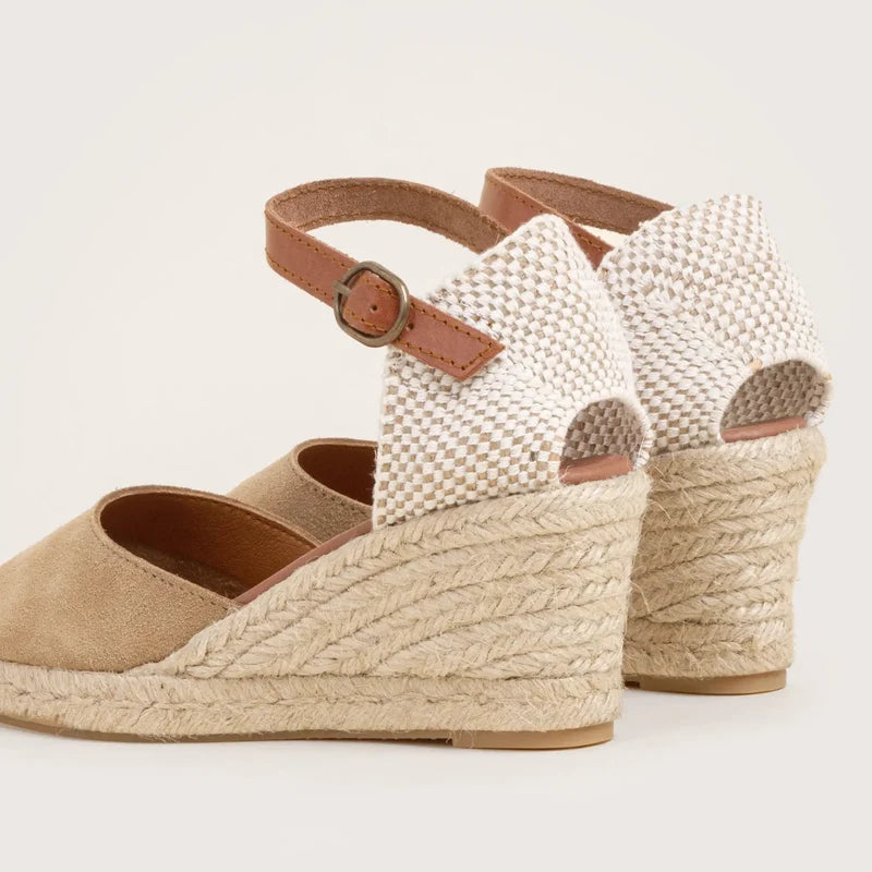 Catalina - Taupe Suede