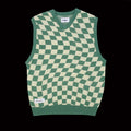 Checker Knit Vest