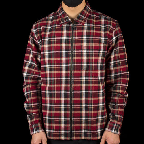 Stussy Classic Zip Up Plaid L/S Shirt