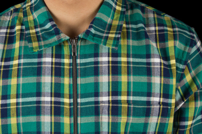Stussy Classic Zip Up Plaid L/S Shirt