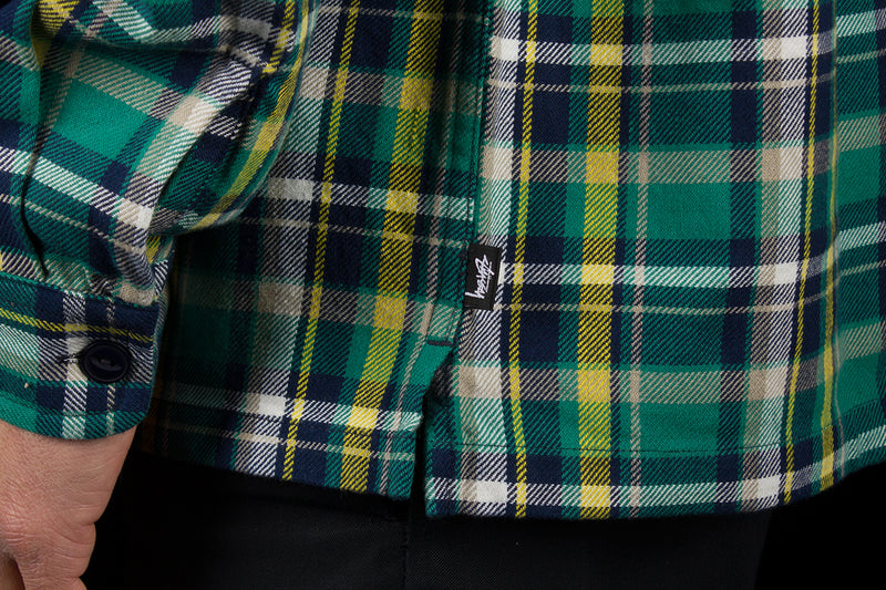 Stussy Classic Zip Up Plaid L/S Shirt