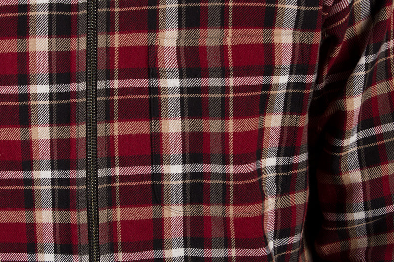 Stussy Classic Zip Up Plaid L/S Shirt