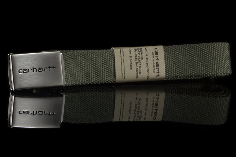 Carhartt WIP Clip Belt Chrome