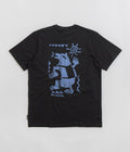 Columbia Explorers Canyon Back T-Shirt in Black and Bearly Tribe