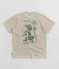 Columbia Explorers Canyon Back T-Shirt in Dark Stone and Bearly Tribe