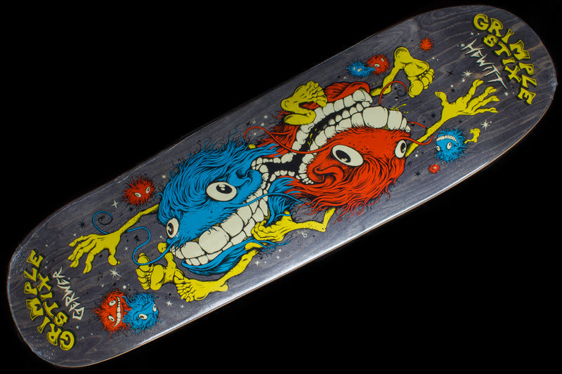 Conjoined Twins Gray Deck 9"