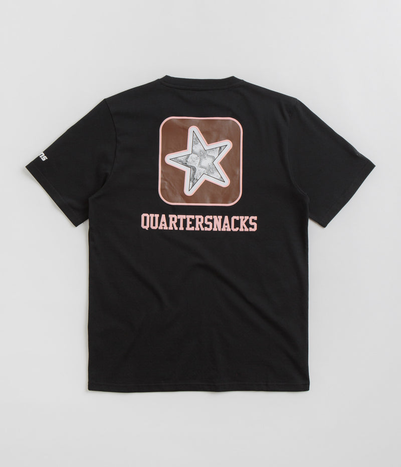 Converse x Quartersnacks T-Shirt in Converse Black