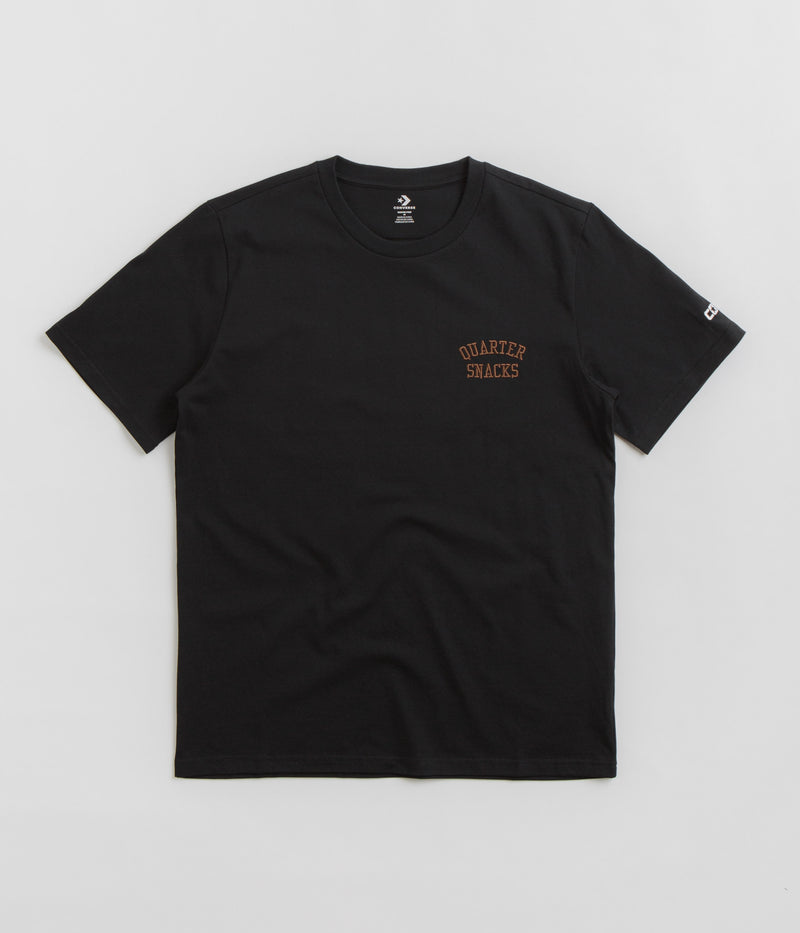 Converse x Quartersnacks T-Shirt in Converse Black