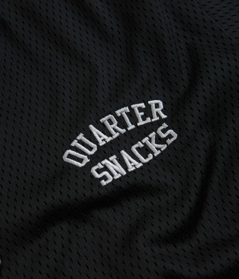 Converse x Quartersnacks Warm Up Shirt in Converse Black