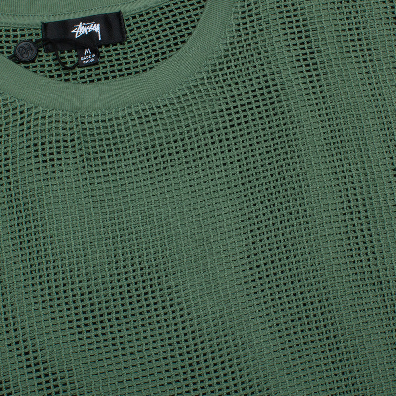 Cotton Mesh S/S Crew