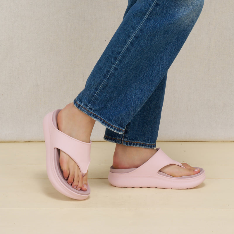 Devyn Thong Pink Molded
