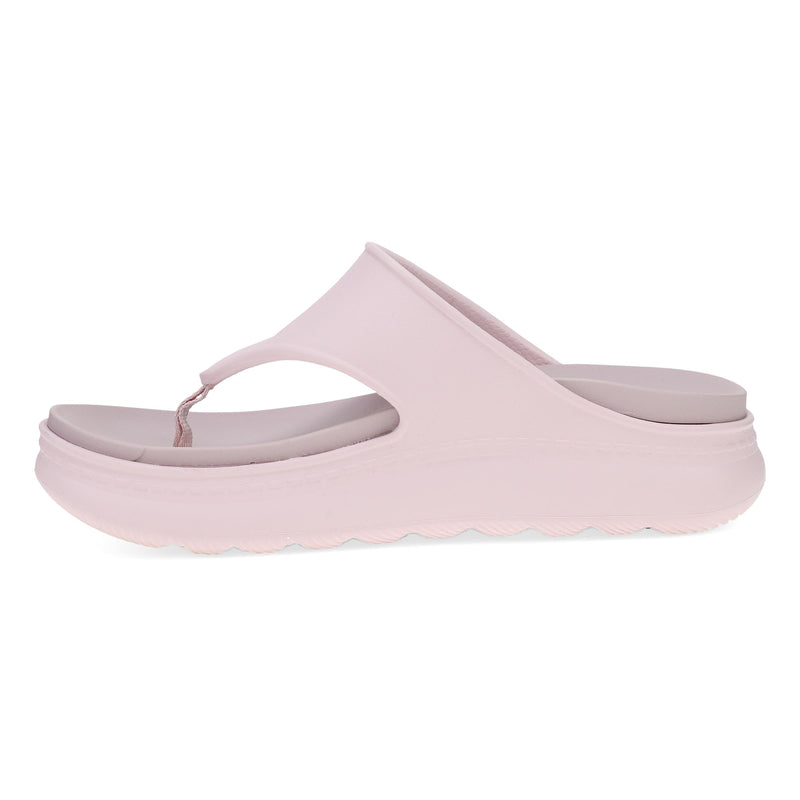 Side image of Devyn Thong Pink Molded