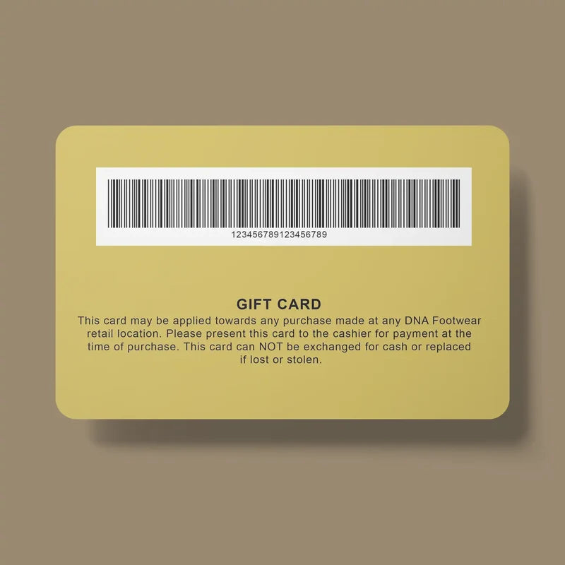 DNA FOOTWEAR In-Store GIFT CARD - DNA Footwear