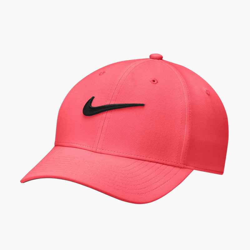 Dri-FIT Club Structured Swoosh Cap in Hot Lava/Black