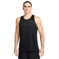 Dri FIT Stride Tank Black Grey Mens