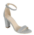 Forever Rise-7 Open Toe Chunky Block High Heel
