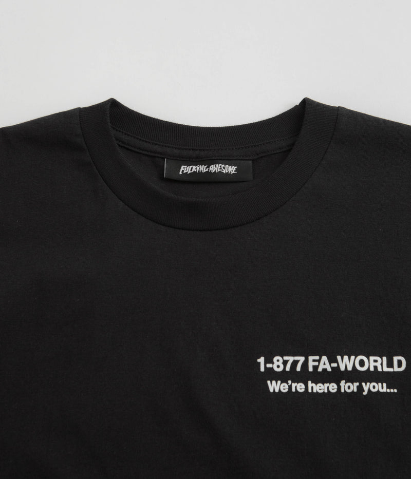 Fucking Awesome Is Your Life A Mess T-Shirt in Black