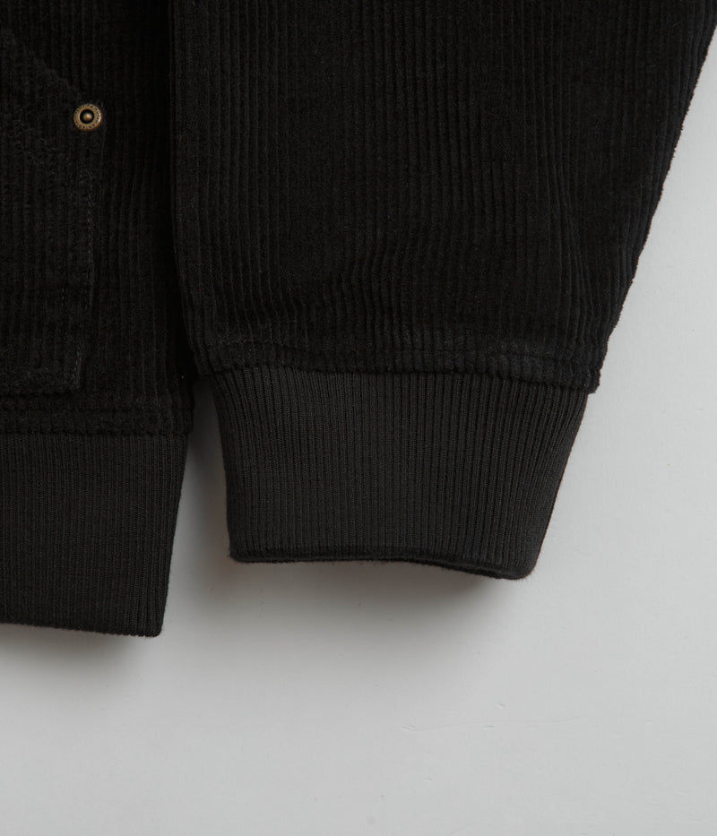Fucking Awesome KO Corduroy Zipped Hoodie in Black