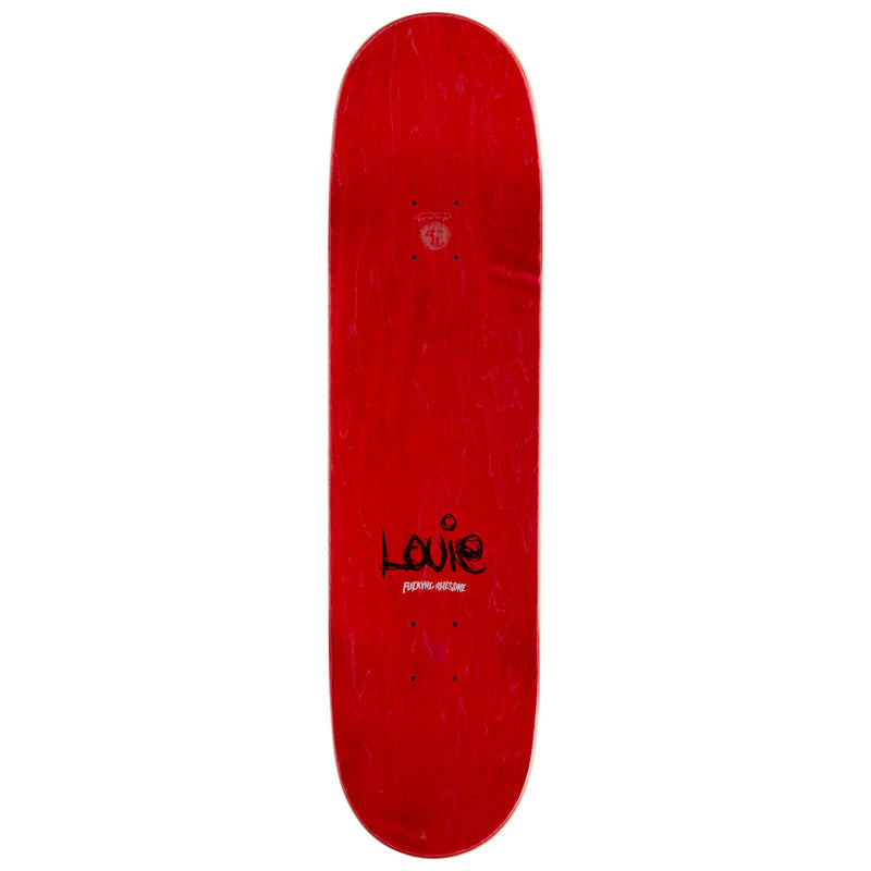 Fucking Awesome Louie 3D Frog Split Shape 2 Skateboard Complete - 8.25"
