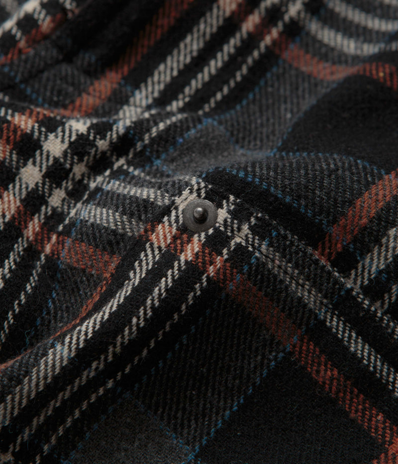 Fucking Awesome Plaid Double Knee Pants in Black