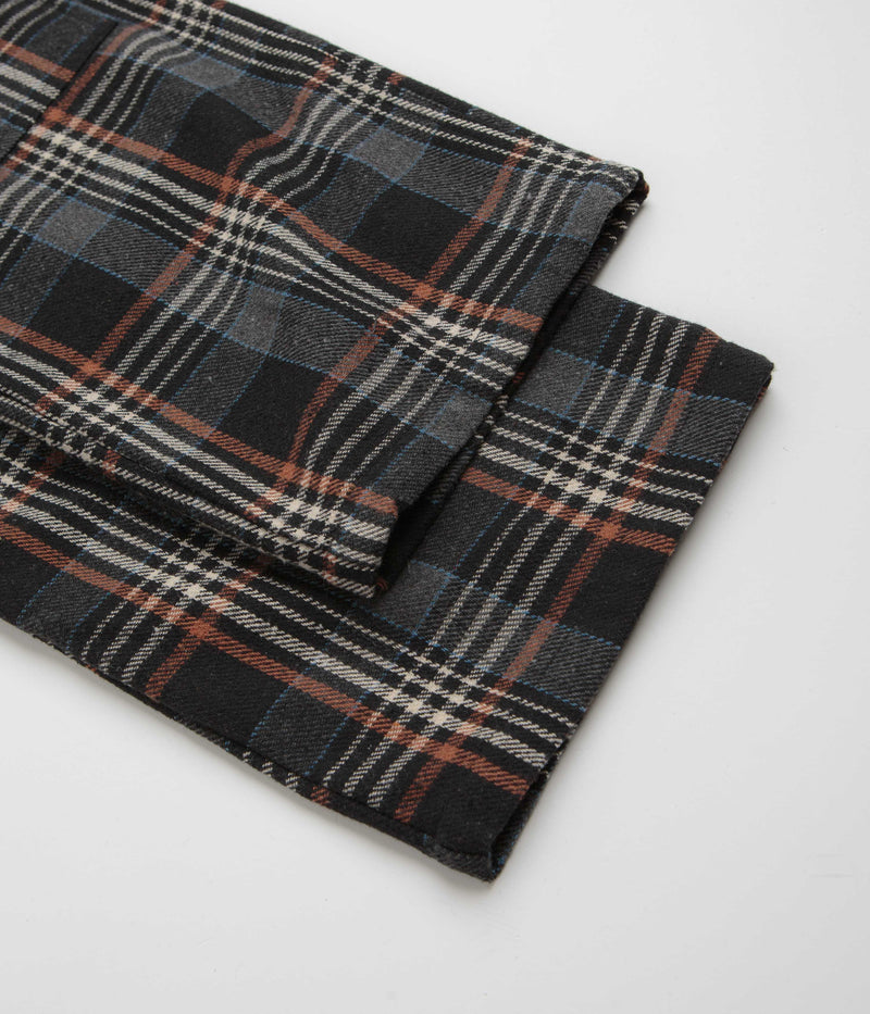 Fucking Awesome Plaid Double Knee Pants in Black