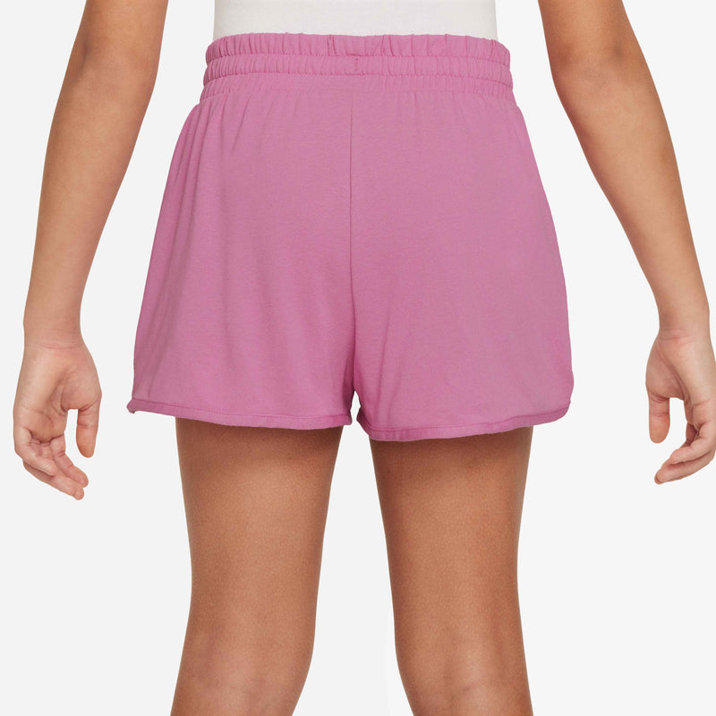 Girls Big Kids' (Girls') Breezy Mid-Rise Skort in Magic Flamingo/White