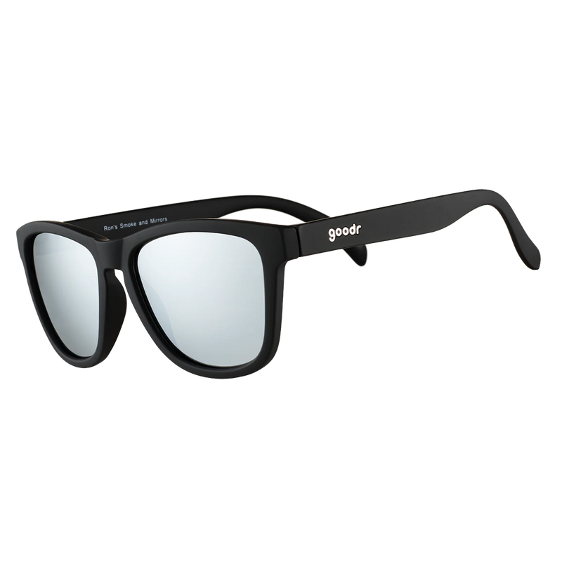 Goodr OG Running Sunglasses Ron's Smoke and Mirrors