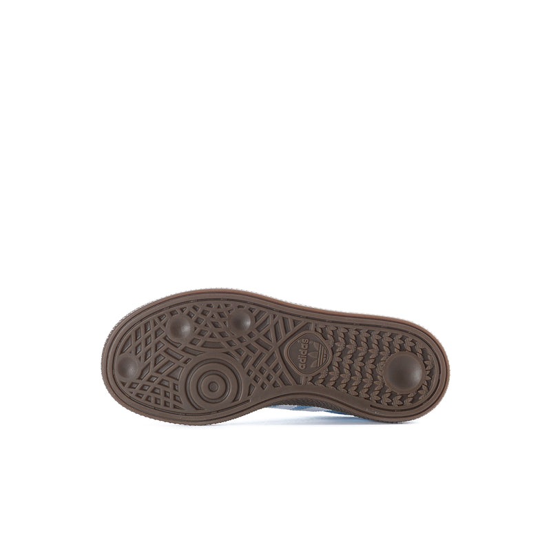 Kids adidas Spezial brown rubber outsole with textured tread