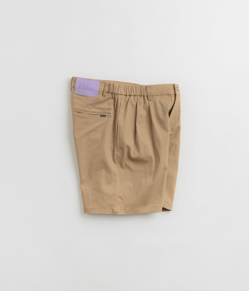 Helas Classic Pince Shorts in Beige