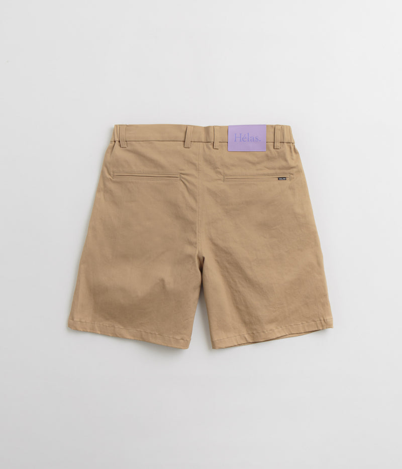 Helas Classic Pince Shorts in Beige
