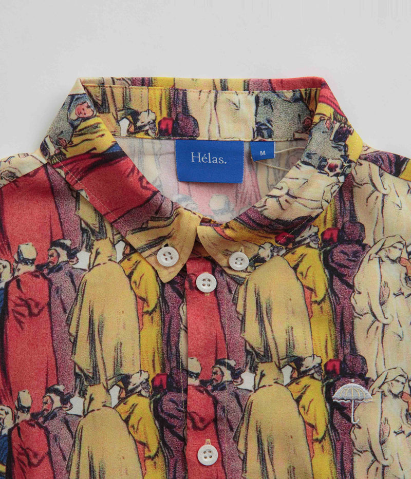 Helas Meeting Short Sleeve Shirt in Multi