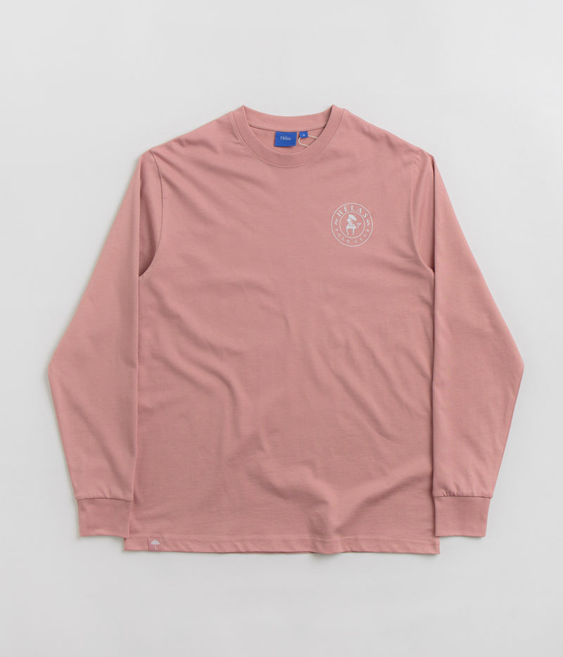 Helas Polo Club Long Sleeve T-Shirt in Poudre Red