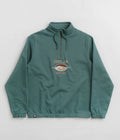 Helas Sahara Quarter Zip Sweatshirt in Khaki Green