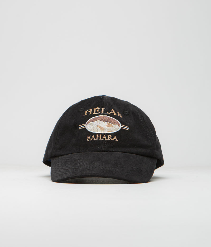 Helas Sahara Twill Cap in Black