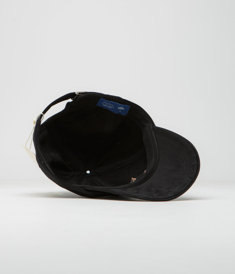 Helas Sahara Twill Cap in Black