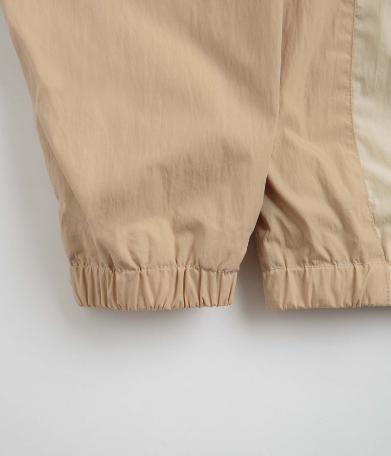 Helas Sand Track Jacket in Beige and Clear Brown