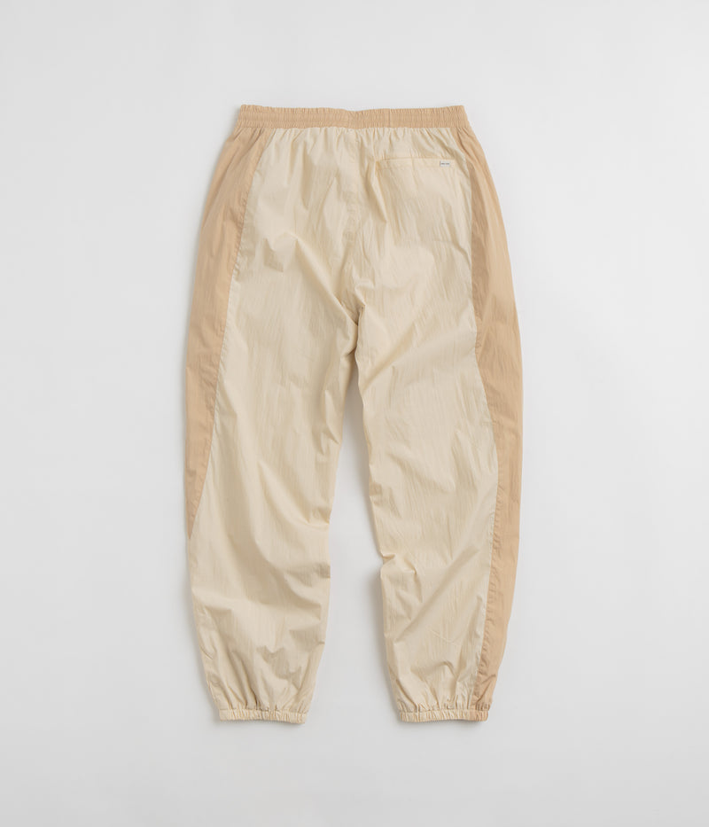 Helas Sand Track Pants in Beige and Clear Brown