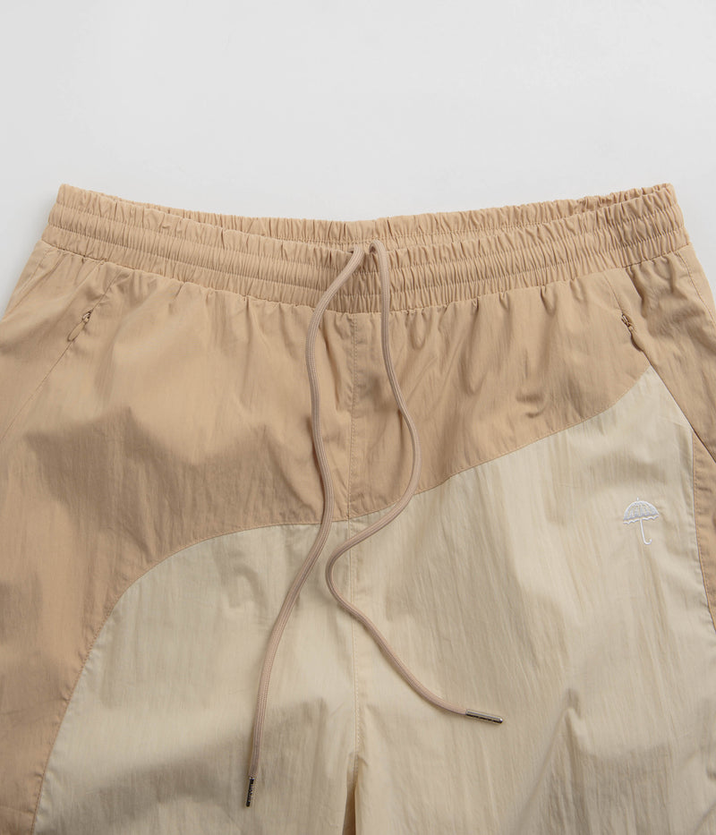 Helas Sand Track Pants in Beige and Clear Brown