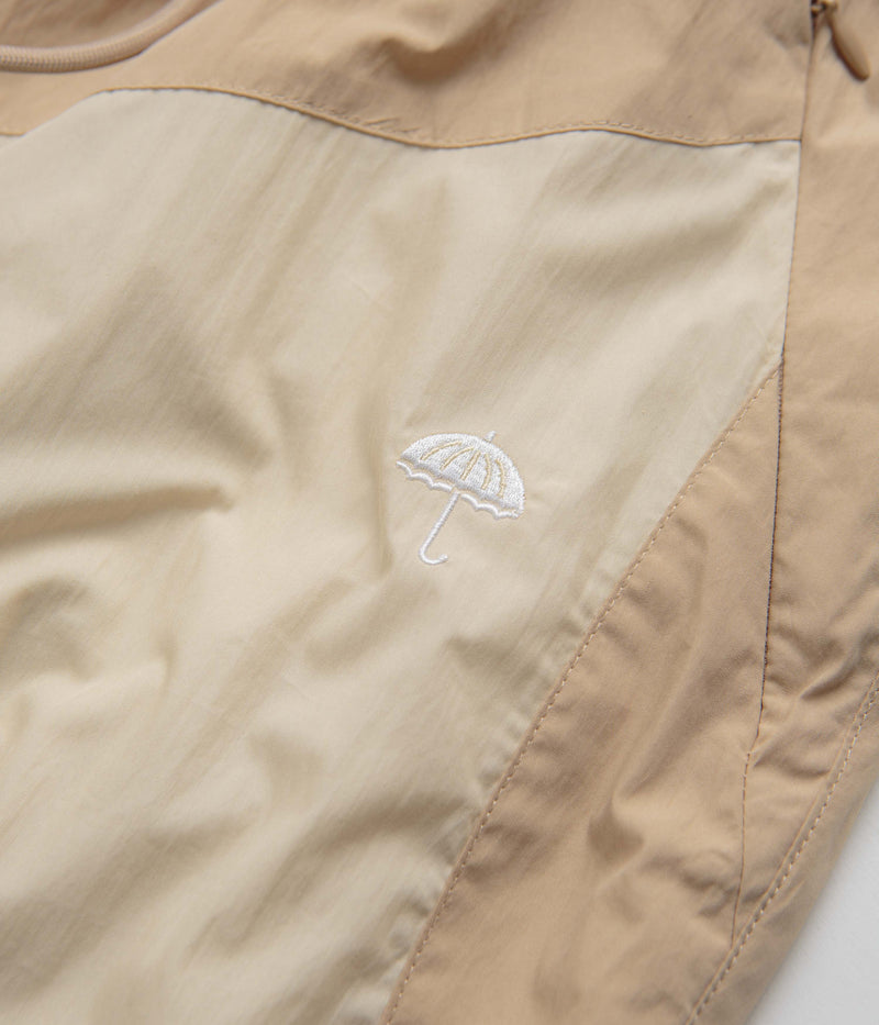 Helas Sand Track Pants in Beige and Clear Brown