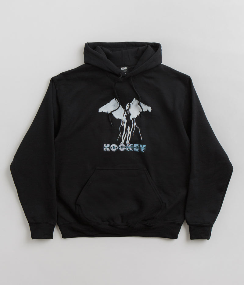 Hockey Angel Hoodie in Black