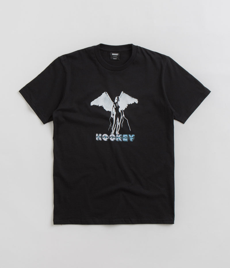 Hockey Angel T-Shirt in Black