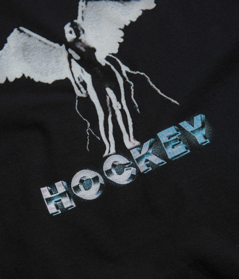 Hockey Angel T-Shirt in Black