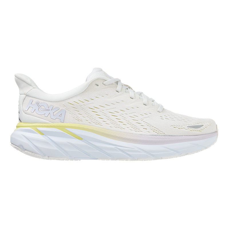 Hoka Clifton 8 - Blanc De Blanc - Bright White